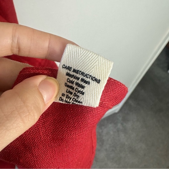 SOST South Street Linen Pinnie Apron Dress - Picture 9 of 12